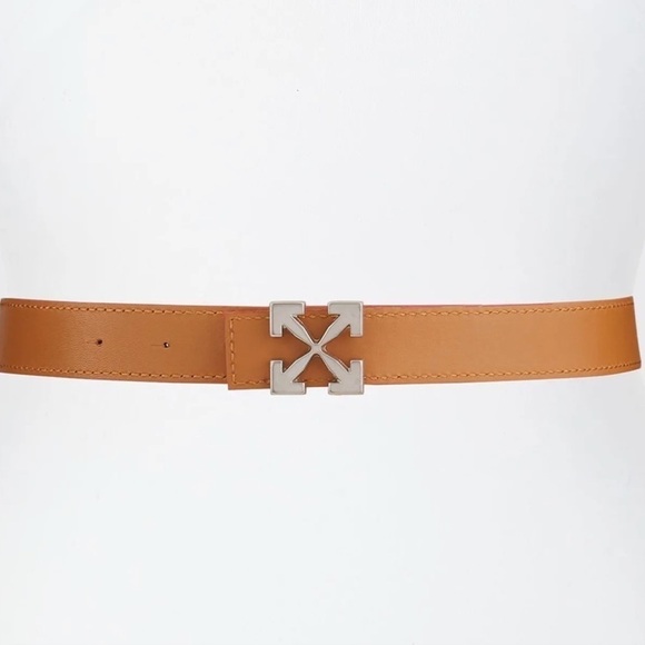 OFF-WHITE Arrow 25mm Leather Belt main image 7
